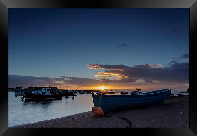  Shaldon Dawn Framed Print by Richard Taylor