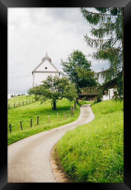 Wamberg Village Framed Print by Patrycja Polechonska