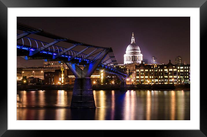  St. Paul's Cathedral Framed Mounted Print by Paul Tait