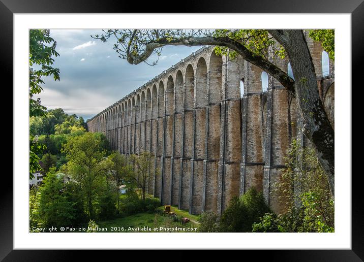 The Viaduct of Chaumont Framed Mounted Print by Fabrizio Malisan