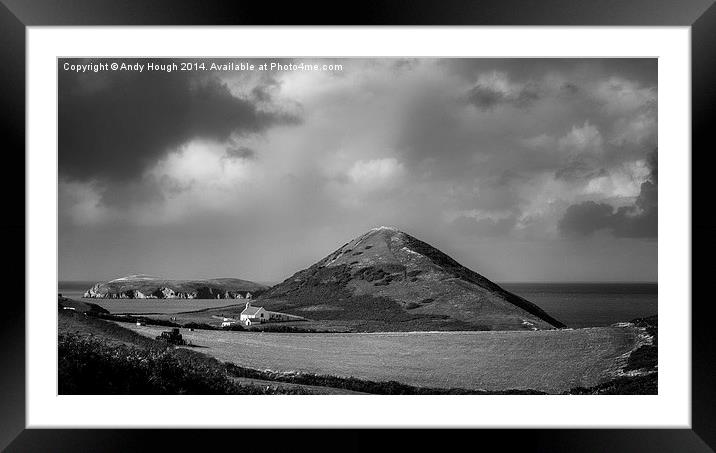  Mwnt Framed Mounted Print by Andy Hough