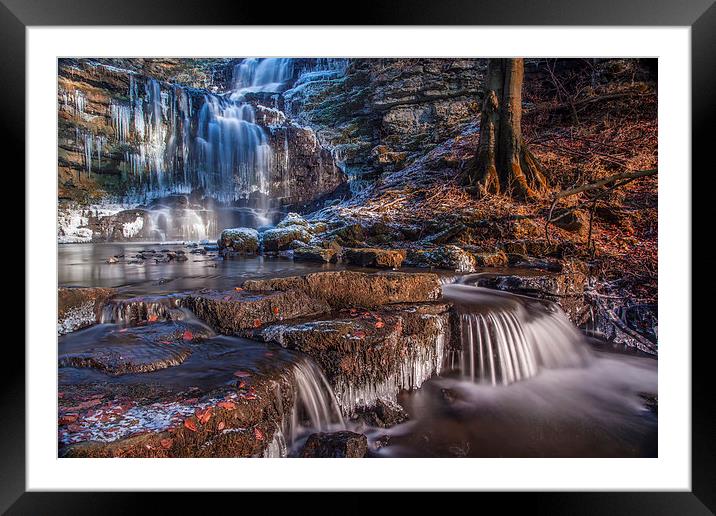  Scaleber Force in Winter Framed Mounted Print by David Hirst