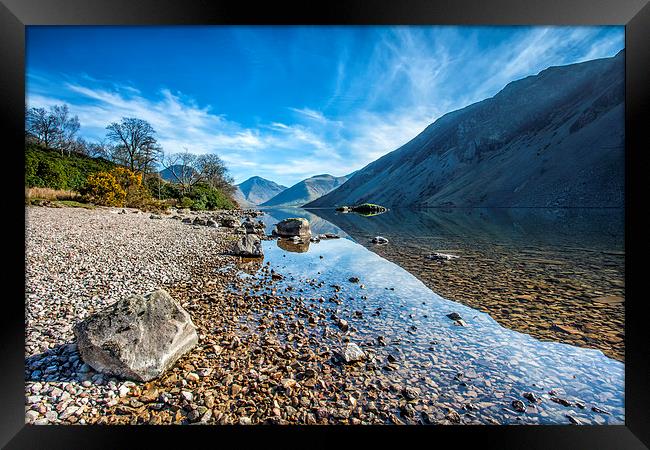  Wast Water Framed Print by David Hirst