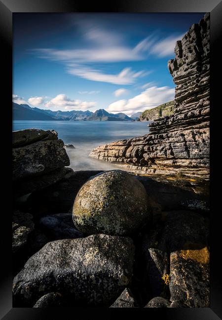 Elgol Framed Print by David Hirst