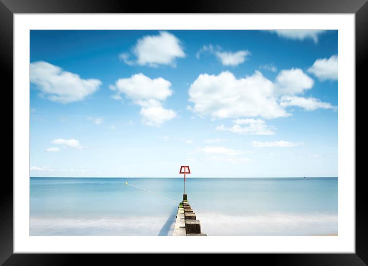  Swanage seascape Framed Mounted Print by Bob Small