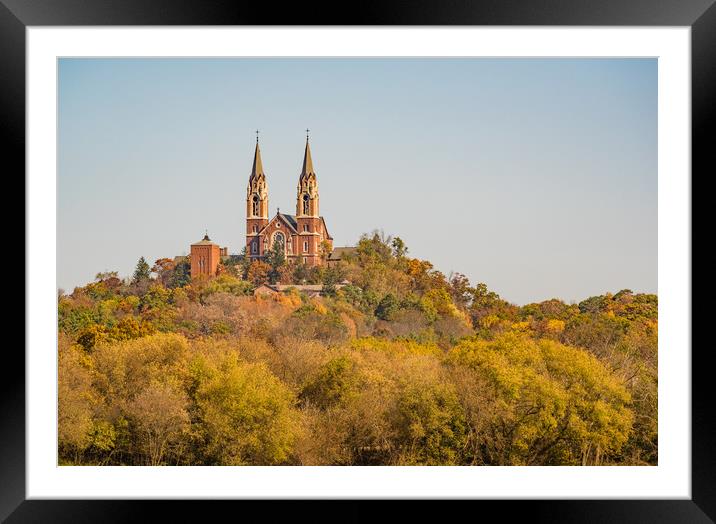 Holy Hill National Shrine of Mary Framed Mounted Print by Bob Small