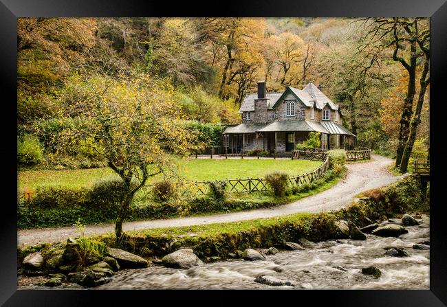 Watersmeet House Framed Print by Bob Small