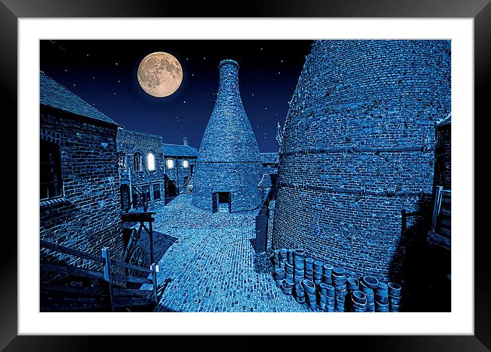  Gladstone Pottery Museum, Stoke on Trent Framed Mounted Print by Chris Hulme