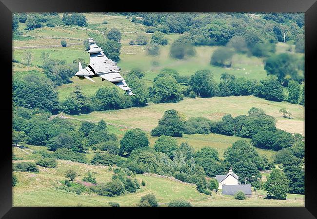  Inverted Typhoon Framed Print by Chris Hulme