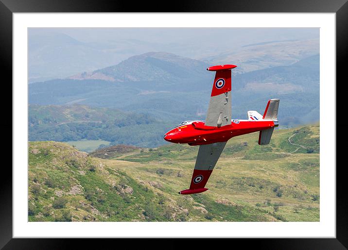  Jet Provost at the Mach Loop Framed Mounted Print by Chris Hulme