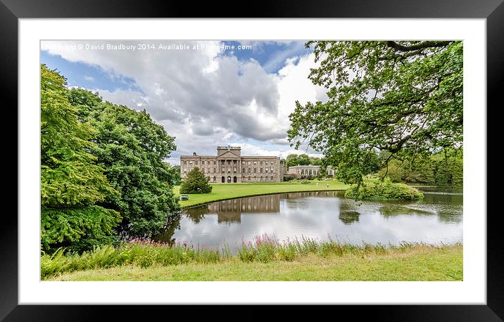  Lyme Park Framed Mounted Print by David Bradbury