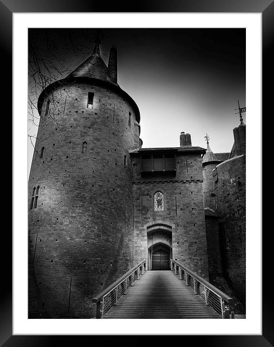  Castell Coch Framed Mounted Print by paul holt