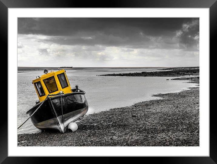 Fishing Boat Framed Mounted Print by paul holt