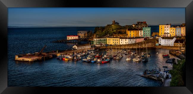 Tenby Framed Print by paul holt