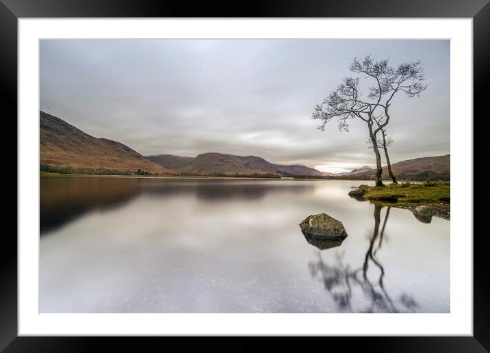 Loch Awe view Framed Mounted Print by Garry Quinn