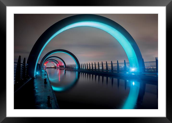 Waterway Blues Framed Mounted Print by Garry Quinn