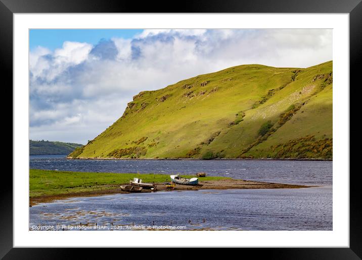 Loch Sligachan Framed Mounted Print by Philip Hodges aFIAP ,