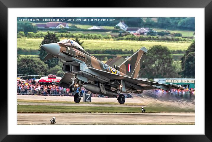  Typhoon FGR4 (1) Framed Mounted Print by Philip Hodges aFIAP ,
