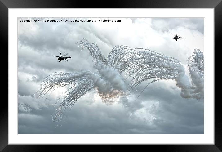  Yeovilton Airshow Commando Assault 2015 (4) Framed Mounted Print by Philip Hodges aFIAP ,