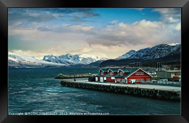 "Nesna Norway" Framed Print by ROS RIDLEY