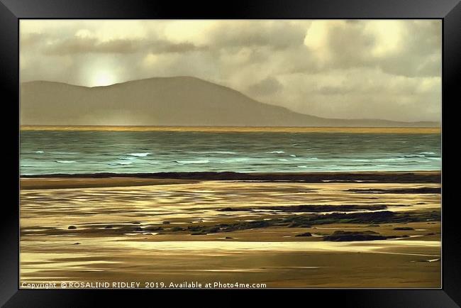 "Layers in Nature" Framed Print by ROS RIDLEY
