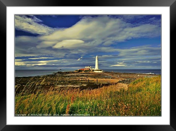 "St.Mary's Centre Stage" Framed Mounted Print by ROS RIDLEY