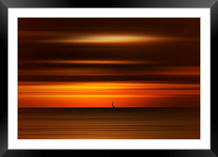  Sunrise on the beach Framed Mounted Print by Robin Marks