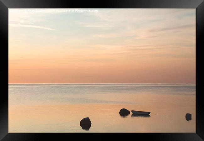 Swedish Serenity  Framed Print by Andy Mather