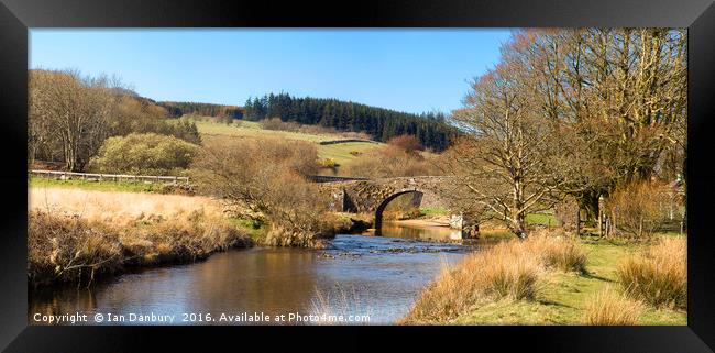 Dartmoor Two Bridges Framed Print by Ian Danbury