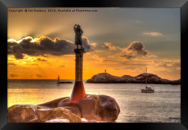 Fishermans memorial Framed Print by Ian Danbury