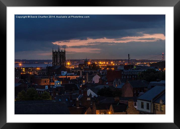  Rooftop Holy Trinity Framed Mounted Print by David Charlton