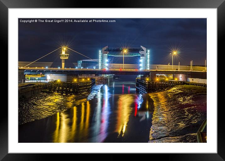  River of Gold Framed Mounted Print by David Charlton