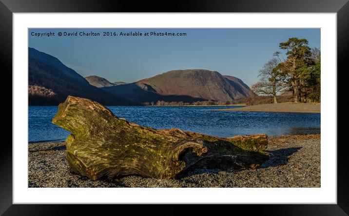 Buttermere Framed Mounted Print by David Charlton