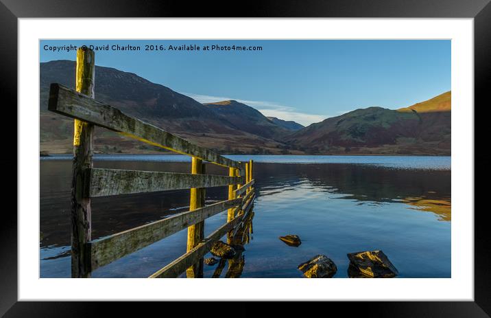 Buttermere Framed Mounted Print by David Charlton