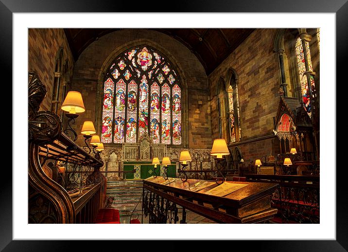  St Asaph Cathedral, Wales, UK Framed Mounted Print by Mal Bray