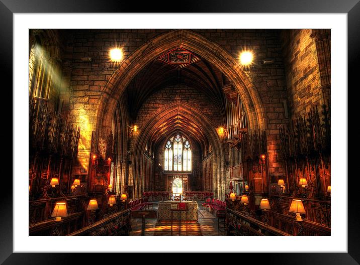  St Asaph Cathedral, Wales, UK Framed Mounted Print by Mal Bray