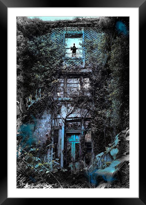  The Haunted House Framed Mounted Print by Mal Bray