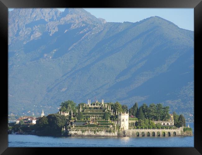 Isola Bella Framed Print by John Bridge