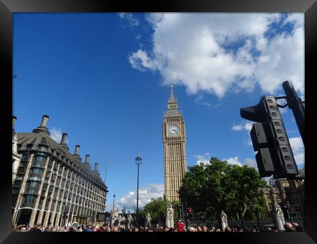 Big Ben Framed Print by John Bridge