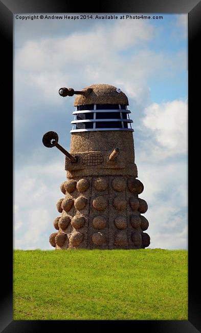  Doctor Who Dalek. Framed Print by Andrew Heaps