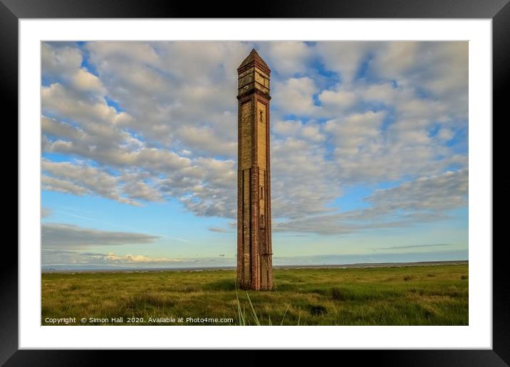 Rampside Needle Cumbria. Framed Mounted Print by Simon Hall