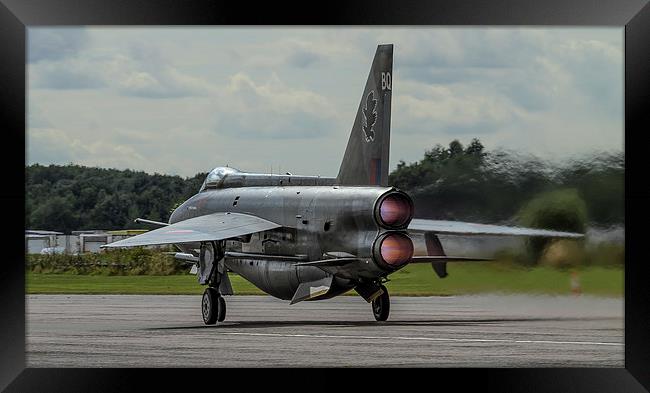  English Electric Lightning full power Framed Print by Philip Catleugh