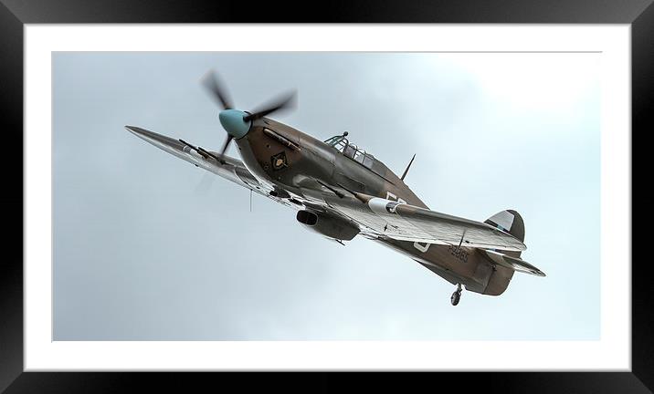  Hawker Hurricane IIC Framed Mounted Print by Philip Catleugh