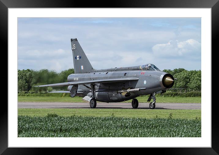  The English Electric Lightning F6 Framed Mounted Print by Philip Catleugh