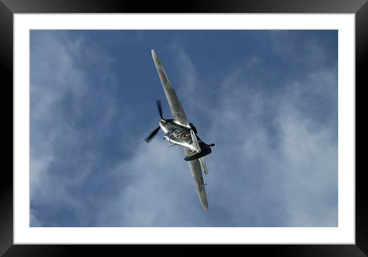  Hawker Hurricane IIb Framed Mounted Print by Philip Catleugh