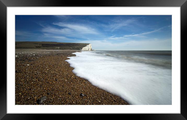 Seven Sisters Framed Mounted Print by Inguna Plume