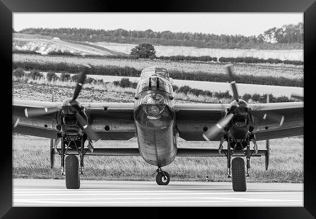  Mynarksi Avro Lancaster Framed Print by Lee Wilson