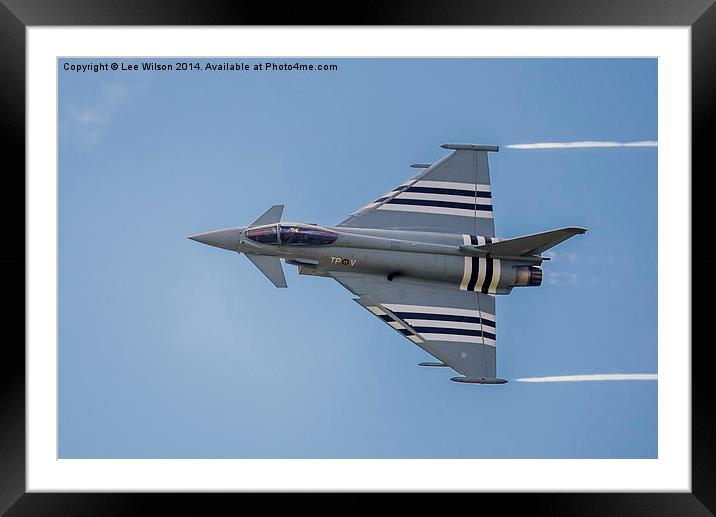 Pulling G Force Framed Mounted Print by Lee Wilson