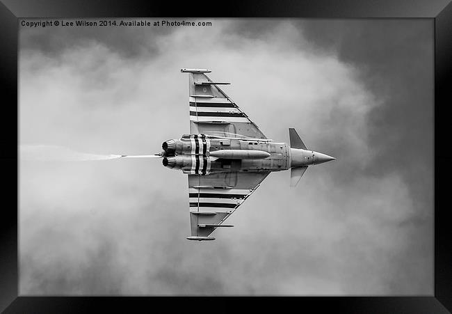  D Day Eurofighter Framed Print by Lee Wilson