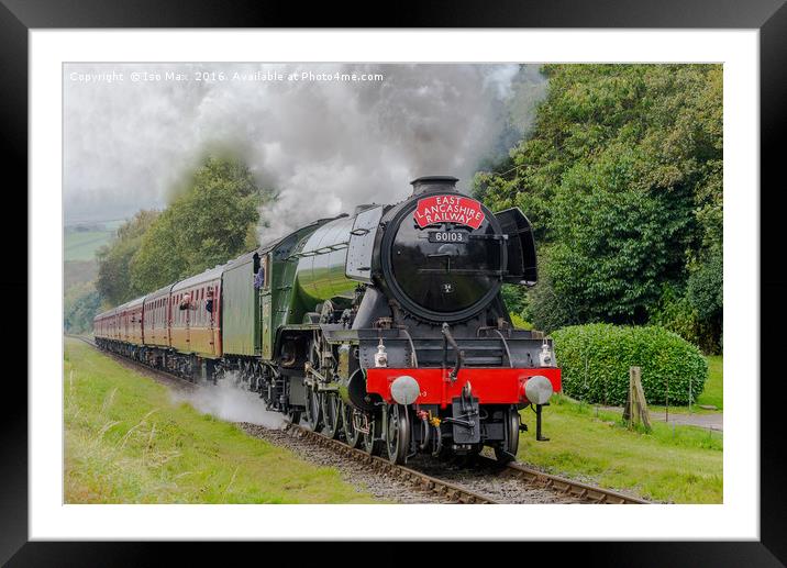 Flying Scotsman, East Lancashire 15/10/2016 Framed Mounted Print by The Tog